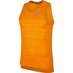 Koszulka do biegania męska NIKE DRY MILER TANK / AJ7562-833. Koszulki męskie Nike, m, bez wzorów, bez kołnierzyka, bez rękawów, do biegania. Za 99,99 zł.