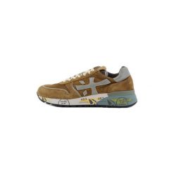 Buty Premiata MICK 3834. Pomarańczowe trampki męskie Premiata, bez wzorów, bez zapięcia. Za 855,94 zł.