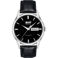 RABAT ZEGAREK TISSOT T019.430.16.051.01. Czarne zegarki męskie marki TISSOT, pozłacane. W wyprzedaży za 1909,60 zł.