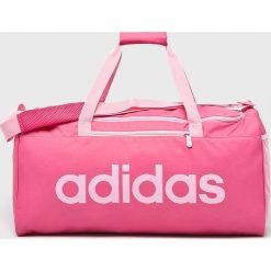 Adidas Performance - Torba. Różowe torebki damskie sportowe adidas Performance, w paski, z poliesteru, sportowe, na ramię, bez dodatków. W wyprzedaży za 109,90 zł.