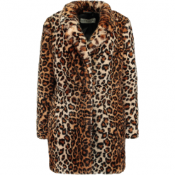 Ivyrevel MINX COAT Krótki płaszcz leo. Pomarańczowe płaszcze damskie marki Ivyrevel, z materiału, krótkie. W wyprzedaży za 419,50 zł.