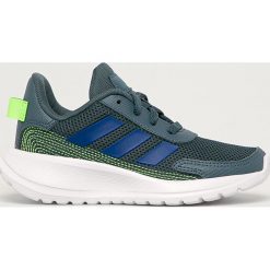 Adidas - Buty dziecięce Tensaur Run K. Szare trampki chłopięce Adidas, bez wzorów, z gumy, sportowe, z okrągłym noskiem, na sznurówki. Za 159,90 zł.