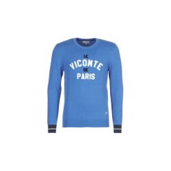 Swetry Vicomte A. KAEL JUMPER VICOMTE A. Niebieskie swetry klasyczne męskie marki Vicomte A., s. Za 300,30 zł.