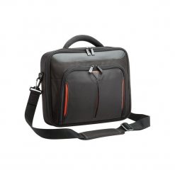 Targus Classic Clamshell Case 14.3'' czarno-czerwona. Czerwone torby na laptopa Targus, bez wzorów. Za 74,90 zł.