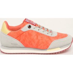 Big Star - Buty. Pomarańczowe buty sportowe damskie BIG STAR, ze skóry. Za 189,90 zł.