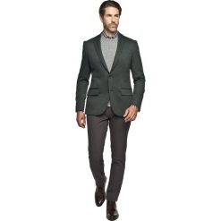 Marynarka seine zielony slim fit. Zielone marynarki męskie Recman, m, bez wzorów. Za 199,99 zł.