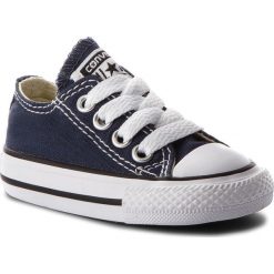 Trampki chłopięce: Trampki CONVERSE – Inf C/T A/S Ox 7J237C Navy
