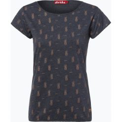 T-shirty damskie: Derbe – T-shirt damski – Pineapple, niebieski