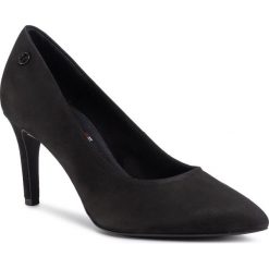 Szpilki S.OLIVER - 5-22405-35 Black 001. Czarne półbuty damskie S.Oliver, bez wzorów, ze skóry, eleganckie, bez obcasa, na obcasie, bez zapięcia. Za 249,00 zł.