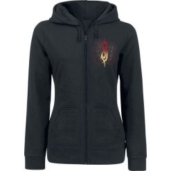 Slipknot Burn Me Away Bluza z kapturem rozpinana damska czarny. Czarne bluzy damskie z kapturem marki Slipknot, xl, z nadrukiem. Za 144,90 zł.
