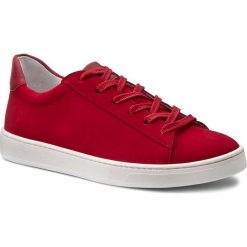Sneakersy GINO ROSSI - Mariko DPH389-W69-0108-7171-0 33/33. Czerwone półbuty damskie Gino Rossi, na co dzień, bez wzorów, ze skóry, bez obcasa, na płaskiej podeszwie, bez zapięcia. W wyprzedaży za 139,00 zł.