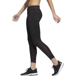 DAMSKIE LEGINSY OWN THE RUN PAPER FLORAL 7/8 (XS). Legginsy sportowe damskie Adidas, xs, z poliesteru, z standardowym stanem, do biegania. W wyprzedaży za 149,99 zł.