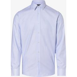 BOSS - Koszula męska – Eliott, niebieski. Niebieskie koszule męskie Boss, m, z bawełny, eleganckie. Za 429,95 zł.