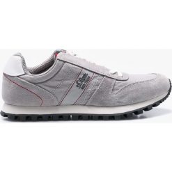 S. Oliver - Buty. Szare buty sportowe męskie S.Oliver, ze skóry, na sznurówki. W wyprzedaży za 139,90 zł.