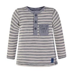 T-shirty chłopięce z długim rękawem: Koszulka w kolorze szarym