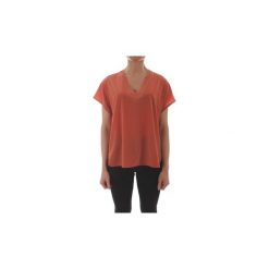 Koszule Peserico S06701 07325. Pomarańczowe koszule damskie Peserico, s, bez wzorów, bez kołnierzyka, bez rękawów. Za 1154,60 zł.