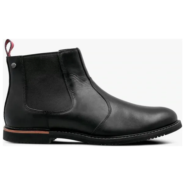 Timberland Brook Park Chelsea buty męskie, czarny, rozmiar 45. Czarne buty wizytowe męskie Timberland, na jesień, ze skóry, bez zapięcia. W wyprzedaży za 399,99 zł.