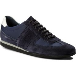 Sneakersy JOOP! - Hernas 4140003929 Dark Blue 402. Niebieskie sneakersy męskie JOOP!, bez zapięcia. W wyprzedaży za 419,00 zł.