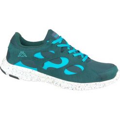Kappa Fox 241560-6966. Niebieskie buty sportowe męskie Kappa, z tkaniny, bez zapięcia, do biegania. W wyprzedaży za 109,99 zł.