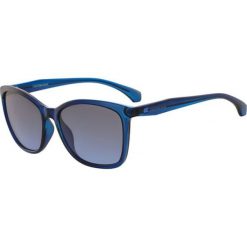 Okulary przeciwsłoneczne "CKJ812S" w kolorze niebieskim. Niebieskie okulary przeciwsłoneczne męskie marki Balenciaga, Prada, Tom Ford, z tworzywa sztucznego. W wyprzedaży za 209,95 zł.