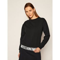 Bluza Moschino Underwear & Swim 1739 9029. Czarne bluzy damskie Moschino Underwear & Swim, m, bez wzorów, bez rękawów, bez kaptura. Za 969,00 zł.
