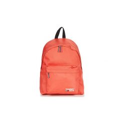 Plecaki Tommy Jeans TJW COOL CITY BACKPACK. Pomarańczowe plecaki damskie Tommy Jeans, bez wzorów, z jeansu. Za 299,00 zł.