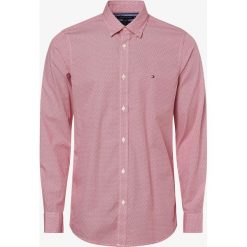 Tommy Hilfiger - Koszula męska, czerwony. Czerwone koszule męskie TOMMY HILFIGER, m, bez wzorów, biznesowe, bez kołnierzyka, bez rękawów. Za 359,95 zł.