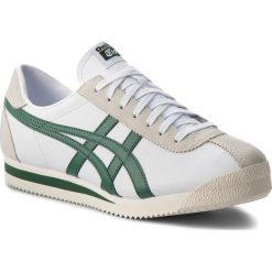 Sneakersy ASICS - ONITSUKA TIGER Corsair D7J4L White/Hunter Green 101. Białe sneakersy damskie Asics, ze skóry. W wyprzedaży za 269,00 zł.
