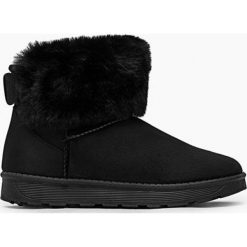 Buty zimowe damskie: Czarne Śniegowce Miss Hedgehog