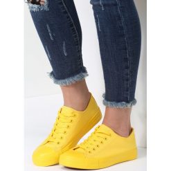 Żółte Trampki Sweet Land. Żółte trampki i tenisówki damskie marki vices. Za 29,99 zł.