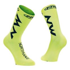 Northwave Extreme Air Socks S Żółty. Żółte skarpetki męskie Northwave, bez wzorów, z tkaniny. Za 65,00 zł.