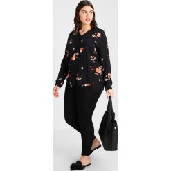 Bluzki asymetryczne: Only Carmakoma ONLCARJAPAAN BLOUSE Bluzka black