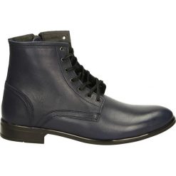 Botki męskie - 287 PELL BLU. Czarne botki męskie marki Venezia, ze skóry. Za 199,00 zł.