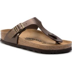Japonki BIRKENSTOCK - Gizeh Bs 0845221 Graceful Toffe. Pomarańczowe klapki damskie Birkenstock, bez wzorów, ze skóry ekologicznej, bez obcasa. Za 289,00 zł.