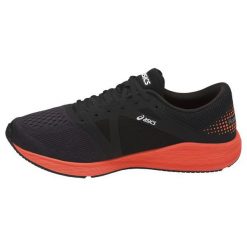Asics Roadhawk Ff T7D2N-9030 46 Czarne. Czarne buty sportowe męskie marki Asics, z tkaniny, do biegania. W wyprzedaży za 399,99 zł.