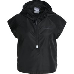 Craft EAZE HOOD JACKET Kurtka do biegania black. Czarne kurtki damskie do biegania Craft, xl, z materiału. Za 229,00 zł.