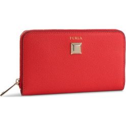 Duży Portfel Damski FURLA - Mimi' 1008318 P PBL4 Q26 Kiss f. Czerwone portfele damskie Furla, bez wzorów, ze skóry. Za 645,00 zł.