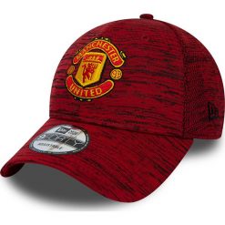 New Era - Czapka. Czerwone czapki męskie New Era, bez wzorów, z poliesteru. Za 129,90 zł.
