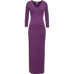 Sukienka wieczorowa bonprix ciemny lila. Sukienki damskie bonprix. Za 54,99 zł.