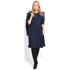 Fille Du Couturier Sukienka Damska Suzie 38 Ciemny Niebieski. Niebieskie sukienki balowe Fille Du Couturier, z długim rękawem. Za 299,00 zł.