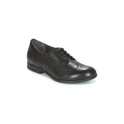 Derby Birkenstock LARAMI LOW. Czarne półbuty damskie Birkenstock, bez wzorów, bez obcasa, bez zapięcia. Za 527,20 zł.