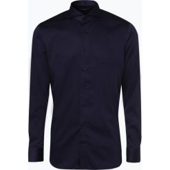 OLYMP SIGNATURE - Koszula męska – Sano, niebieski. Niebieskie koszule męskie OLYMP SIGNATURE, m, bez wzorów, eleganckie, bez kołnierzyka, bez rękawów. Za 449,95 zł.