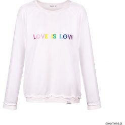 Bluza damska Love is love. Bluzy damskie Pakamera, z haftami, z bawełny, bez rękawów, bez kaptura. Za 127,00 zł.