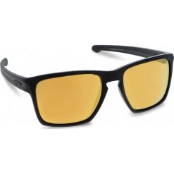 Okulary przeciwsłoneczne OAKLEY - Sliver Xl OO9341-07 Matte Black/24k Iridium. Czarne okulary przeciwsłoneczne męskie wayfarery marki Oakley, z tworzywa sztucznego. W wyprzedaży za 449,00 zł.