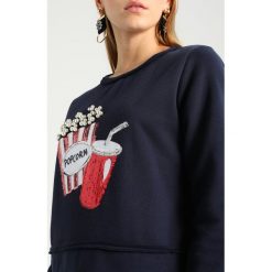 Bluzy damskie: Only Petite ONYSUNNY SHORT POPCORN ONECK Bluza night sky