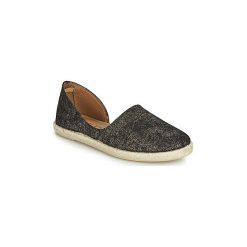 Espadryle Casual Attitude JALAYIVE. Czarne espadryle damskie Casual Attitude, bez wzorów, bez obcasa. W wyprzedaży za 104,30 zł.