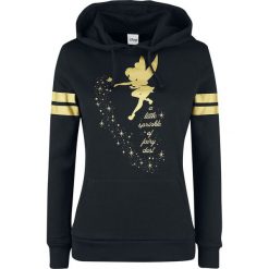 Piotruś Pan Tinker Bell - Fairy Dust Bluza z kapturem damska czarny. Czarne bluzy z kapturem damskie marki KALENJI, z elastanu. Za 184,90 zł.