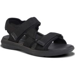 Sandały GEOX - U Goinway A U026VA 00011 C9999 Black. Czarne klapki męskie Geox, bez wzorów, ze skóry ekologicznej. Za 349,00 zł.