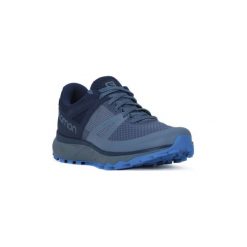 Buty do biegania Salomon TRAILSTER GTX. Niebieskie buty sportowe męskie Salomon, bez zapięcia, do biegania. Za 471,53 zł.