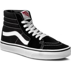 Sneakersy VANS - Sk8-Hi VN000D5IB8C Black/White. Czarne półbuty damskie Vans, bez zapięcia. W wyprzedaży za 239,00 zł.